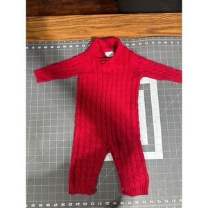 Tahiti‎ baby cable knit sweater one piece leg snaps size 3-6 months